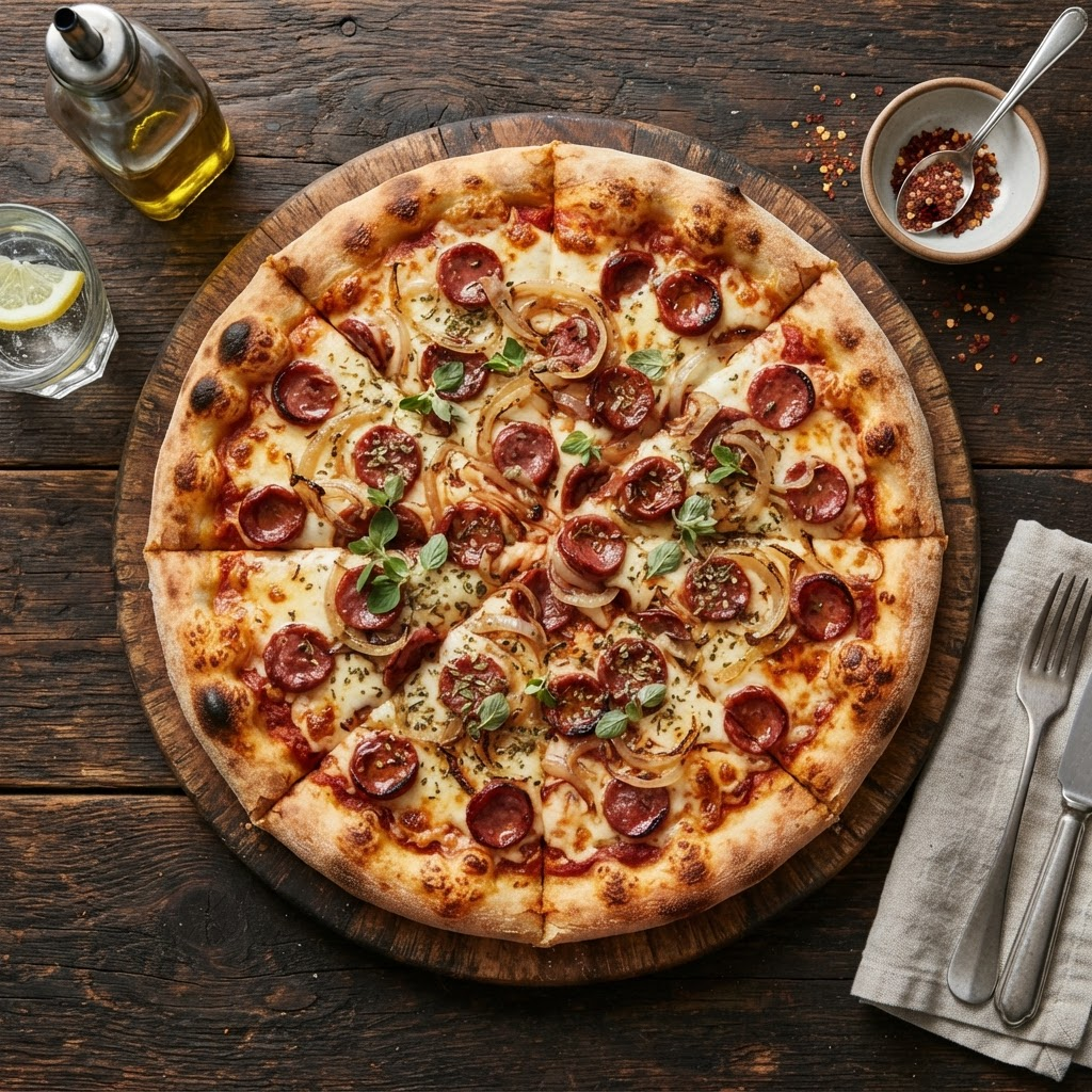 Pizza Grande de Calabresa
