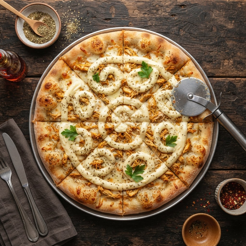 Pizza Grande de Frango c/ Catupiry
